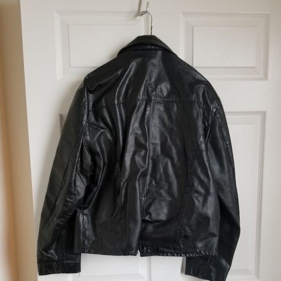 aberdeen Jackets & Coats Vintage Genuine Leather Jacket Original Ykk
